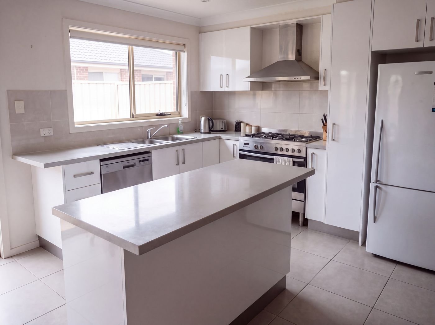 Kitchen after Sweeper Clean service